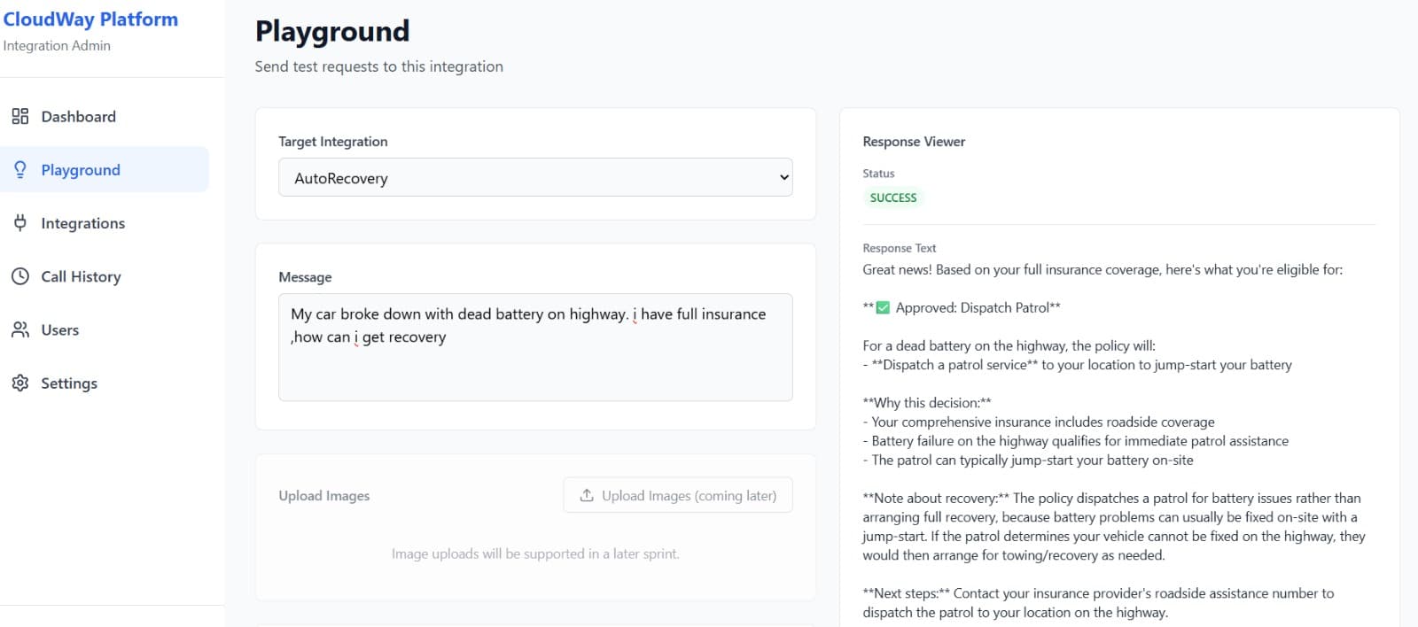 Cloudway Integration Platform screenshot 2
