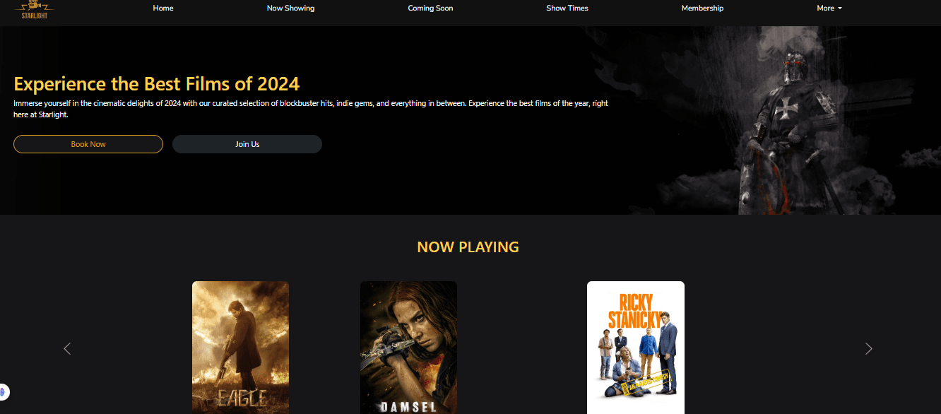 StarLight Cinema screenshot 2
