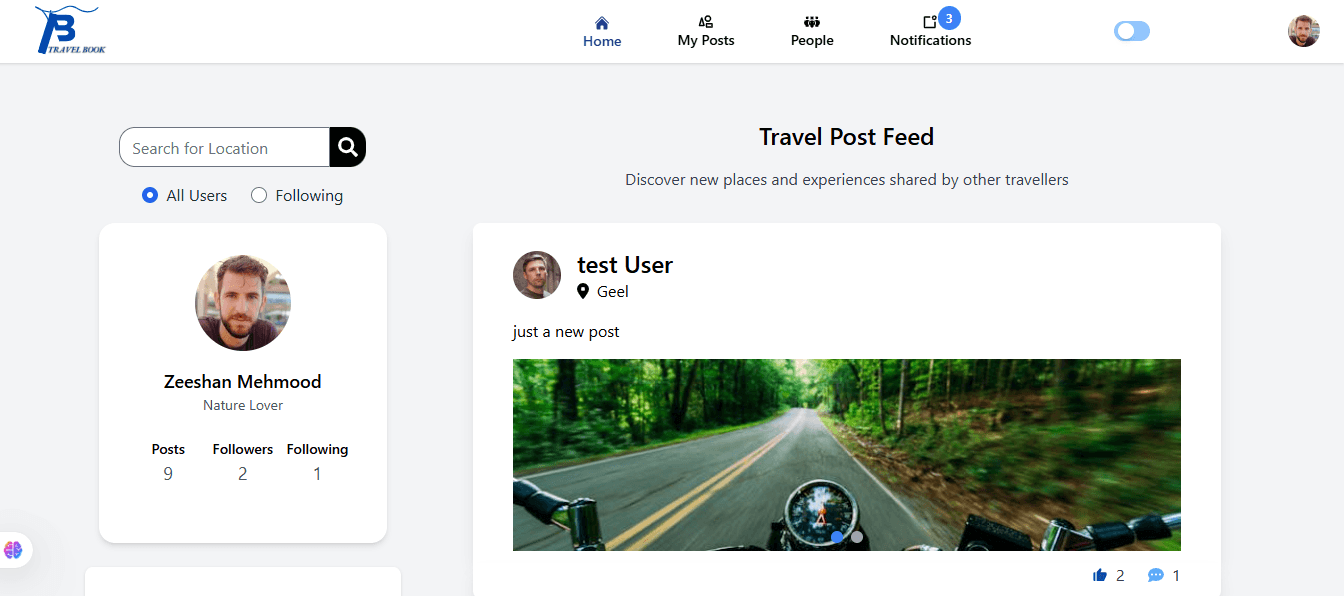 TravelBook screenshot 2